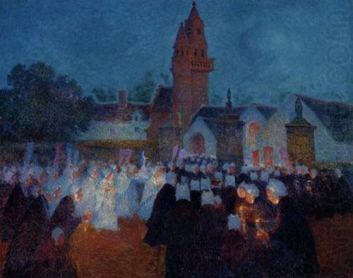Procession at Nenvic, unknow artist